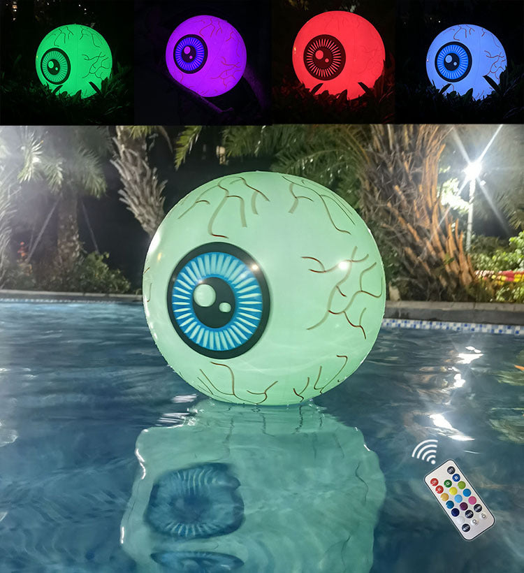 16-Inch LED Inflatable Eyeball with Remote Control