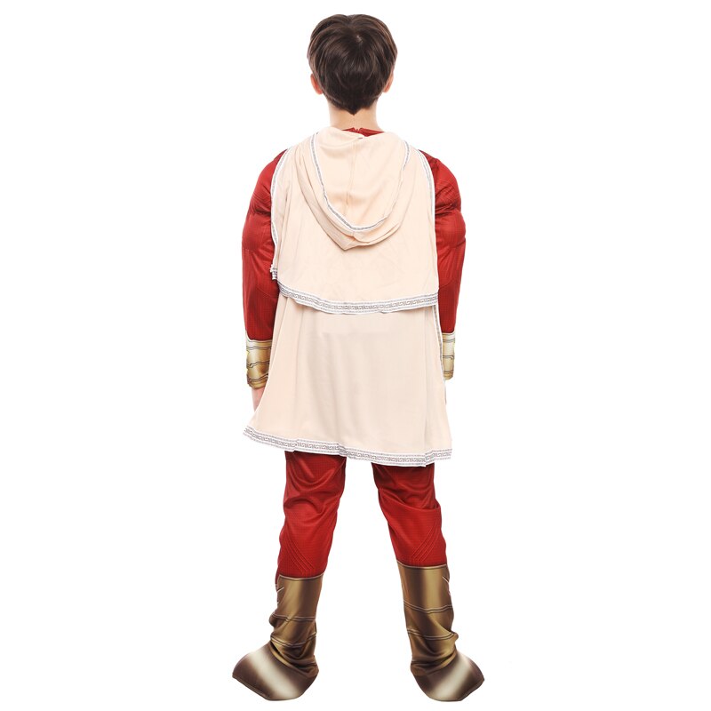 Child Justice Superhero Muscle Jumpsuit Costume