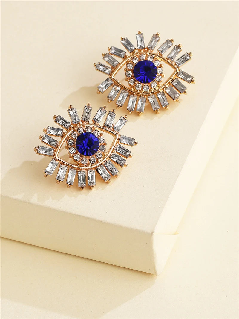 Shape Evil Eye Drop Earrings Halloween
