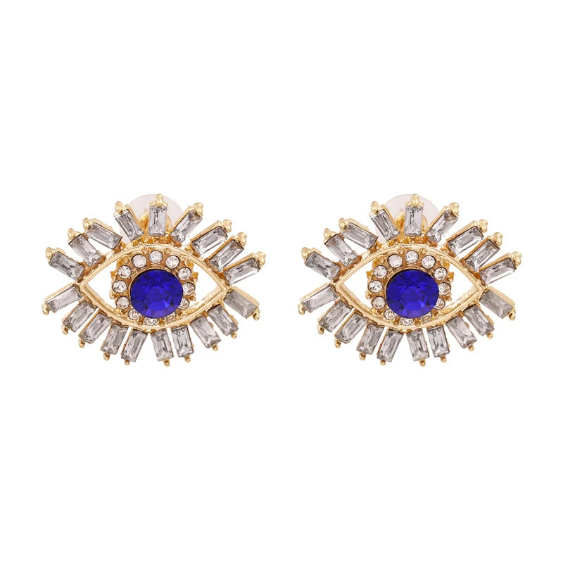 Shape Evil Eye Drop Earrings Halloween