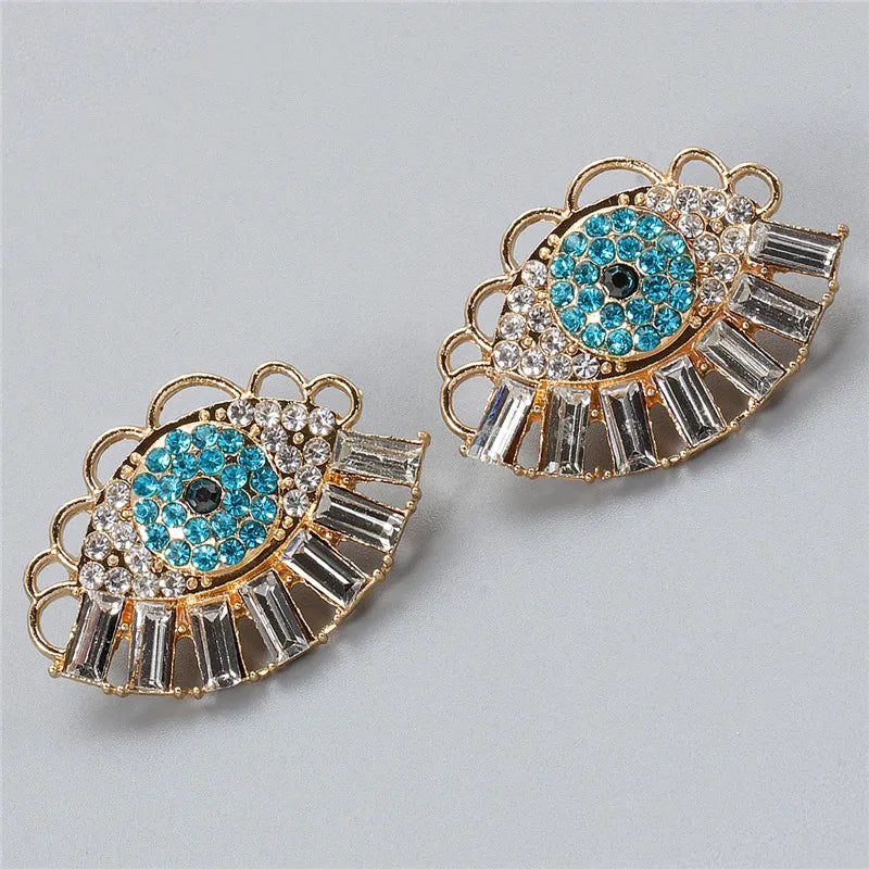 Shape Evil Eye Drop Earrings Halloween