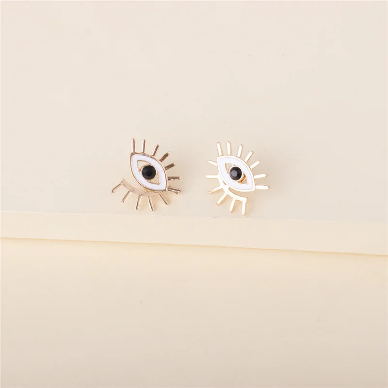 Shape Evil Eye Drop Earrings Halloween