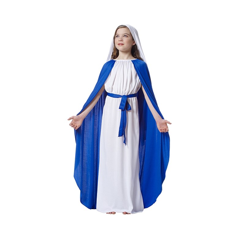Roman Greek Jesus Virgin Mary Cosplay Costume