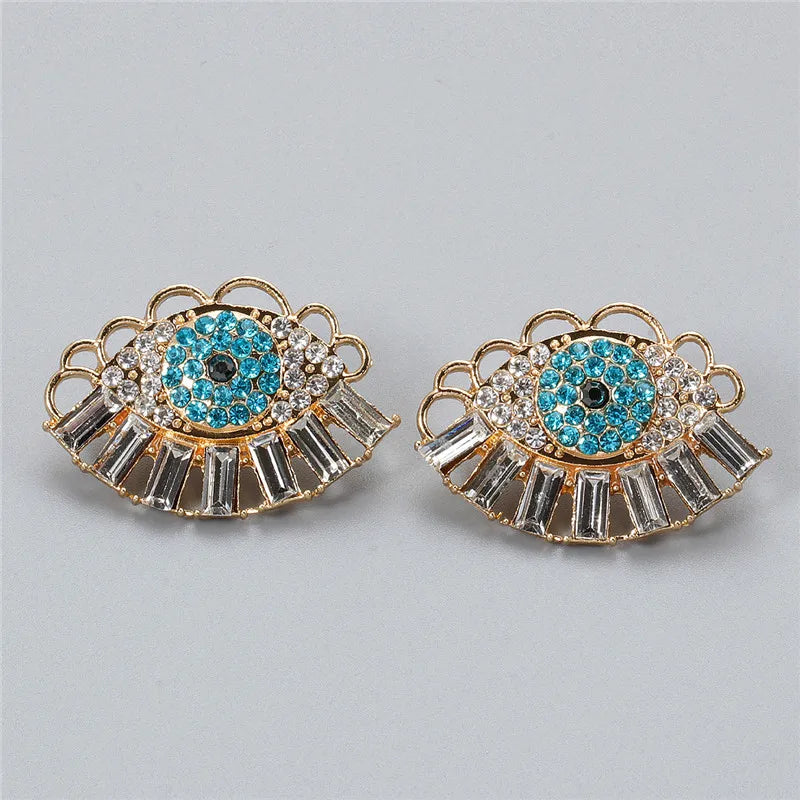 Shape Evil Eye Drop Earrings Halloween