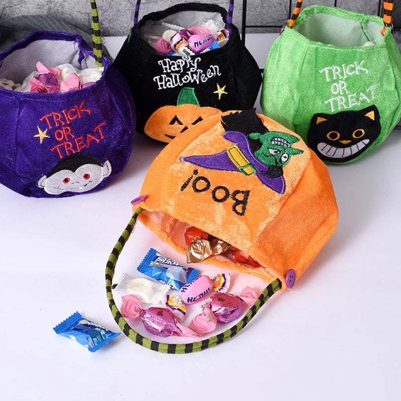 Halloween Portable Pumpkin Bag Trick Or Treat