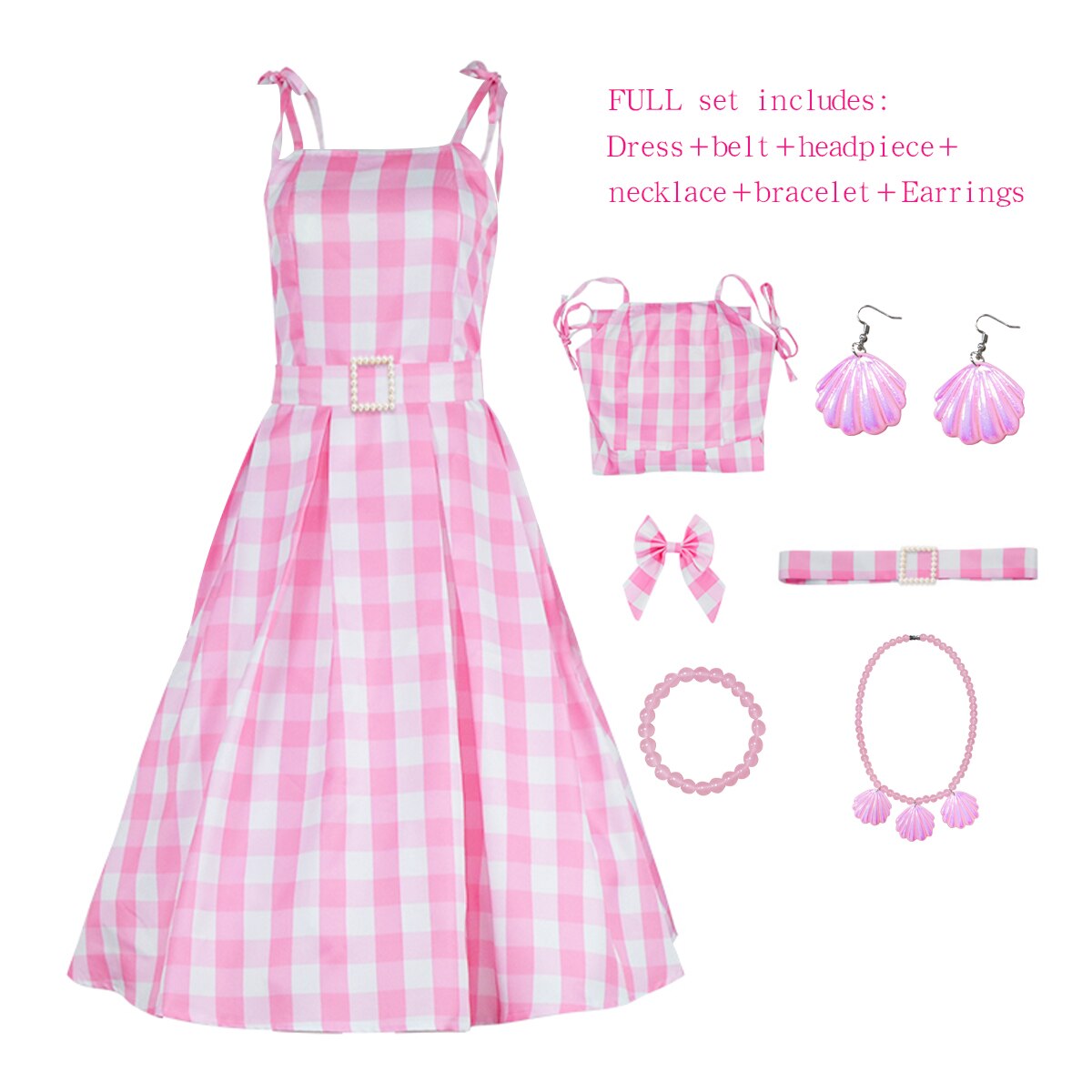 Margot Robbie Babie Princess Cosplay Costume Set