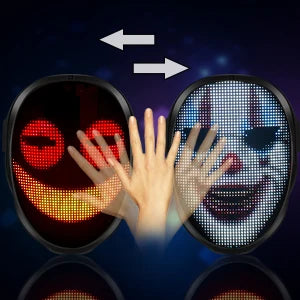 Face Transforming LED Mask with App - Controlled