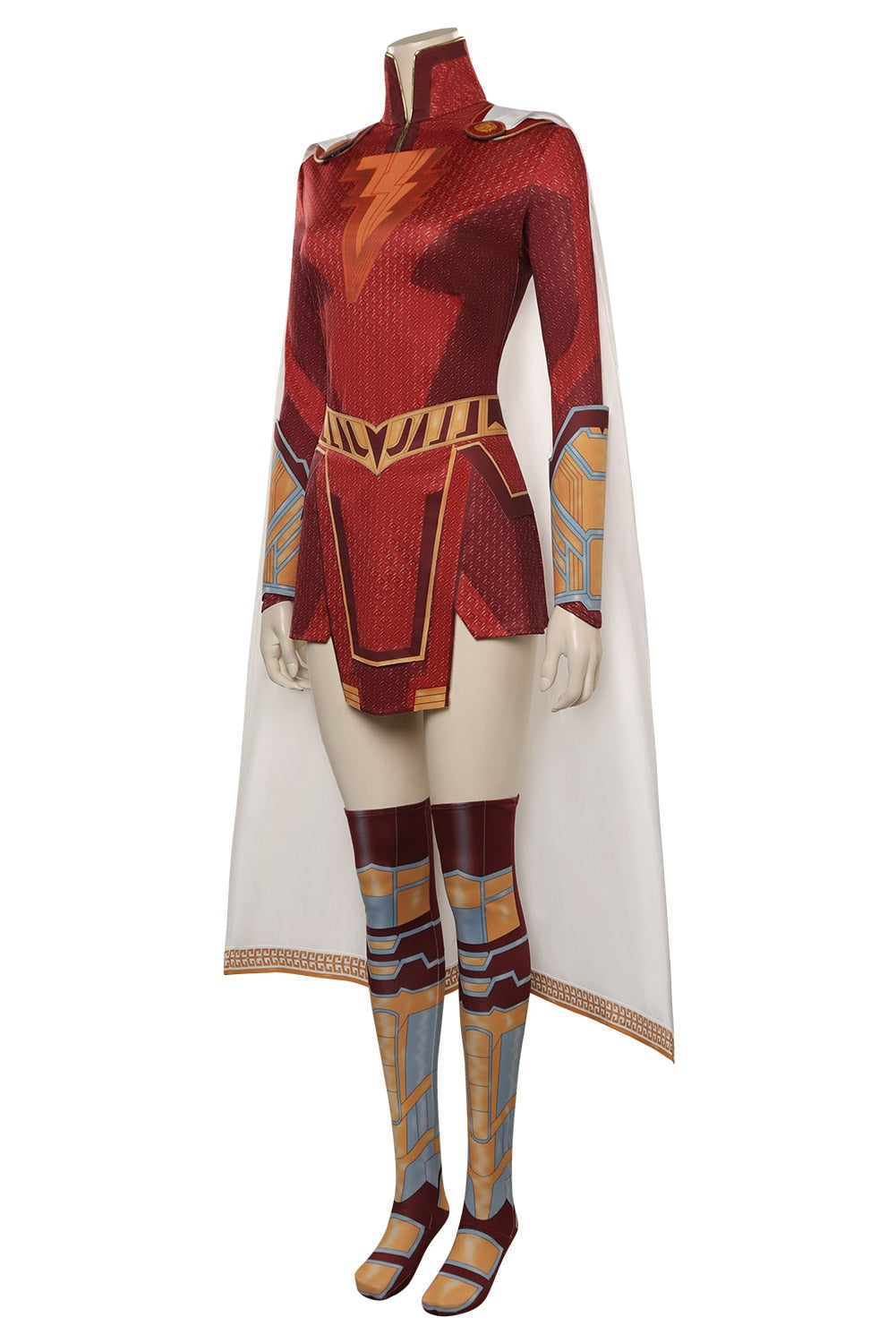 Mary Shazam Cosplay Costume for Women (NO BOOTS)