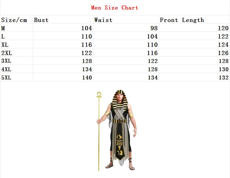Ancient Egypt Egyptian Pharaoh Costume
