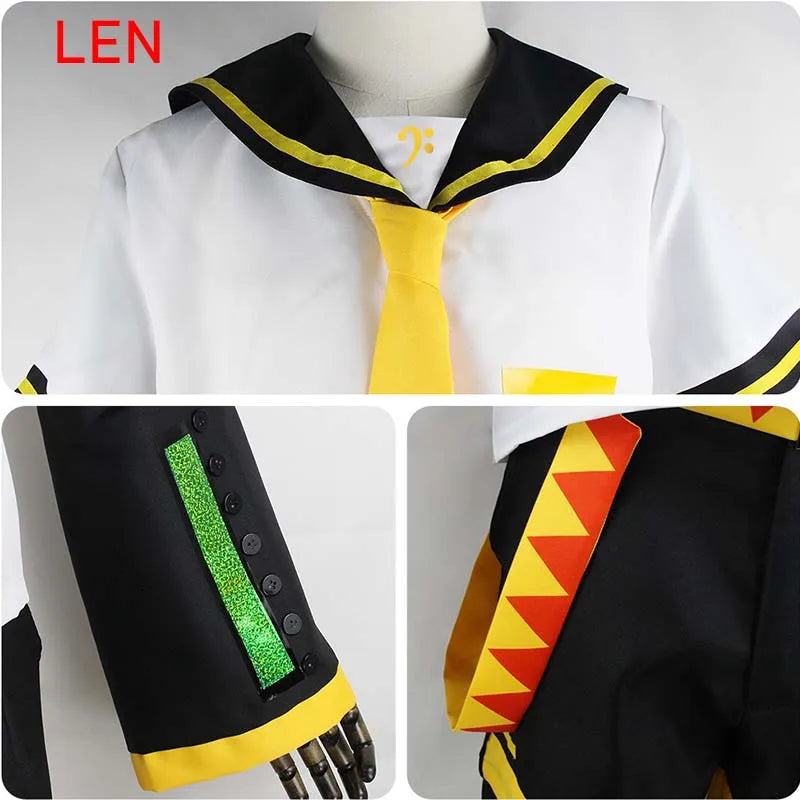 Anime Rin Len Cosplay Costume