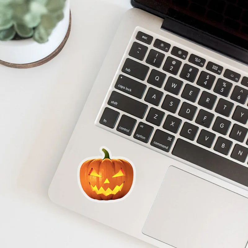 Waterproof Halloween Pumpkin Stickers Packs