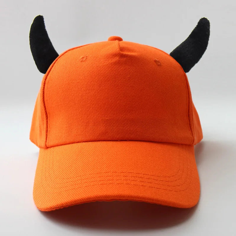 Horned Devil Earwarmers Cap