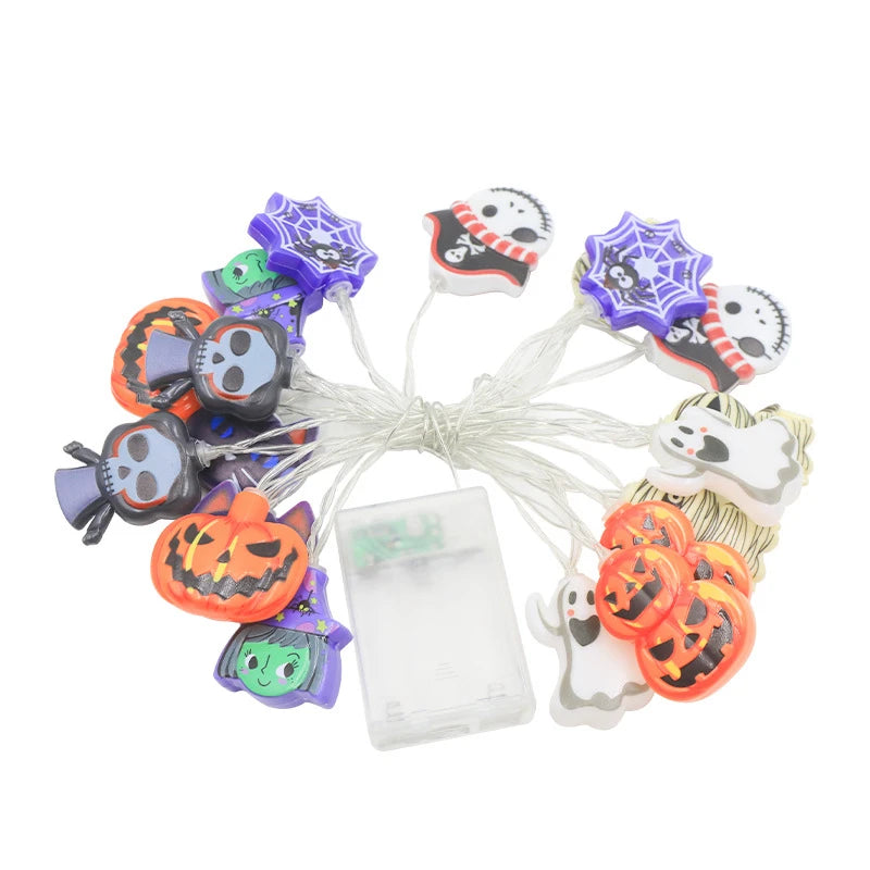 Halloween Party LED String Lights Hanging Lamps