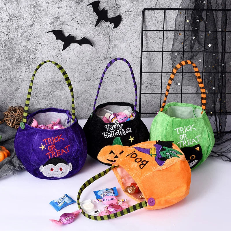 Halloween Portable Pumpkin Bag Trick Or Treat