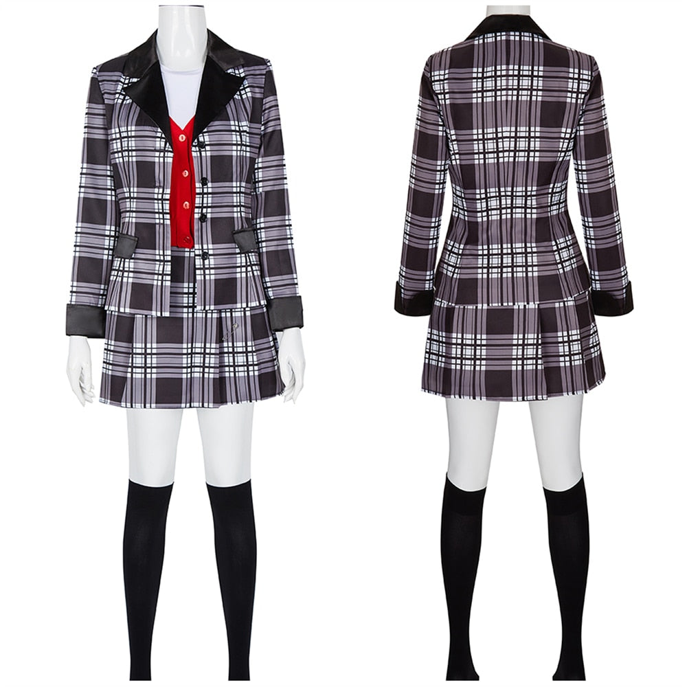Clueless Cher Dion School Uniform Cosplay Costume