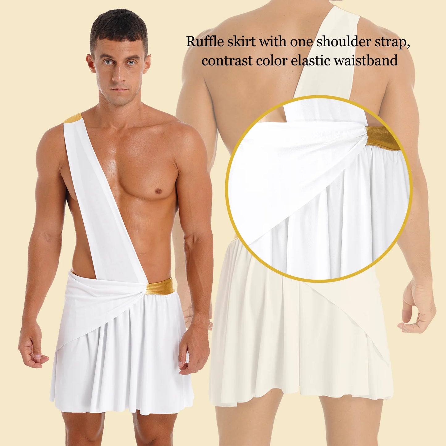 Ancient Greek God Halloween Party Costume