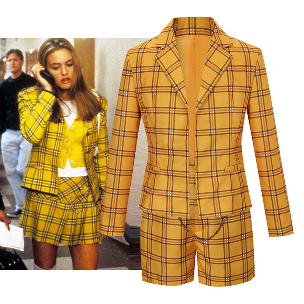 Clueless Cher Dion School Uniform Cosplay Costume