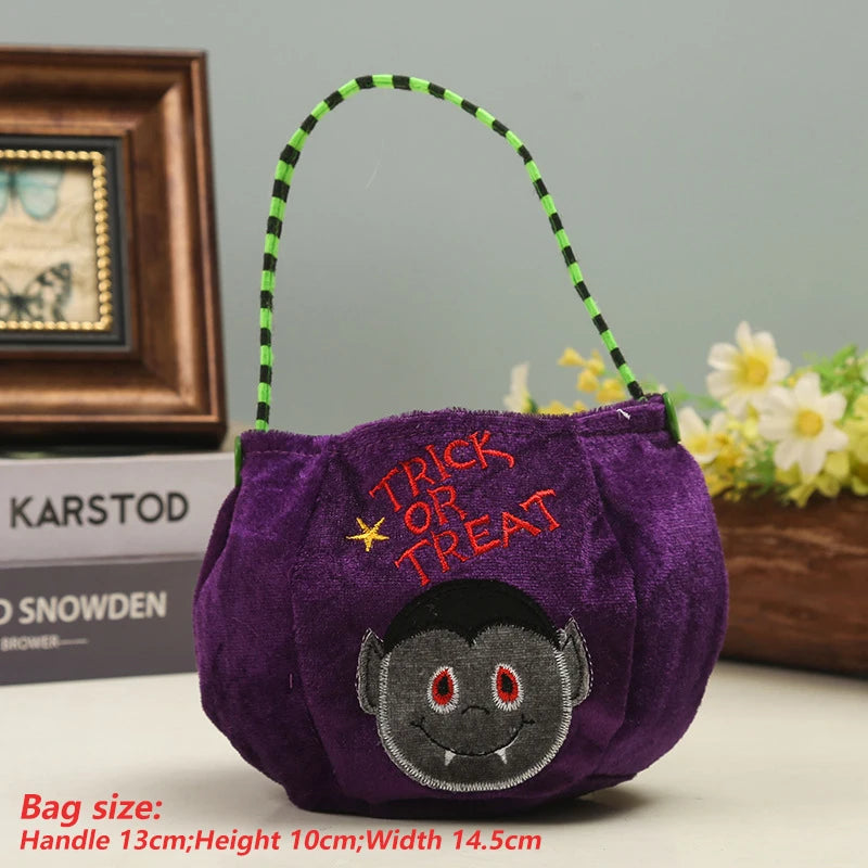 Halloween Portable Pumpkin Bag Trick Or Treat