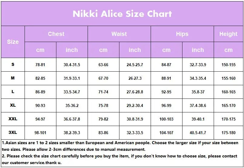 Nikki Alice Cosplay Costume with Ear Gloves Wig