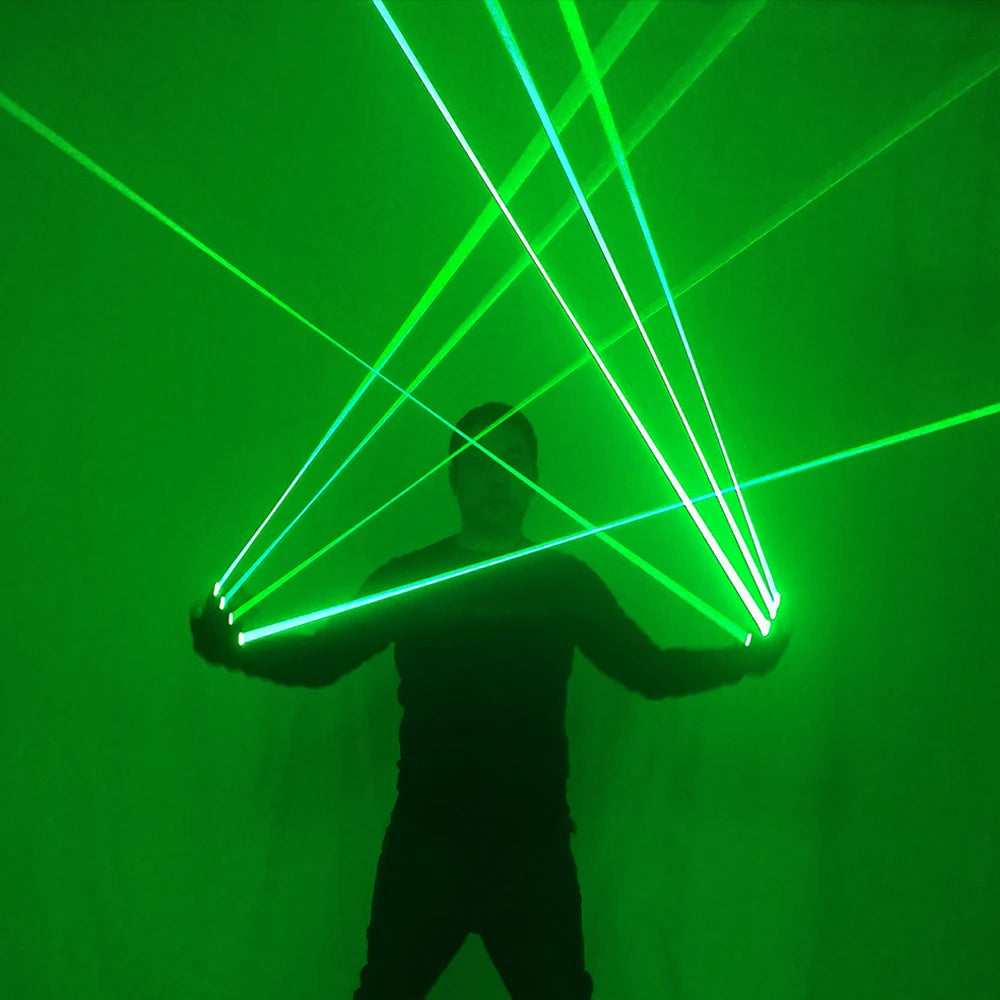 Green Laser Gloves 523nm Big Beam Laser