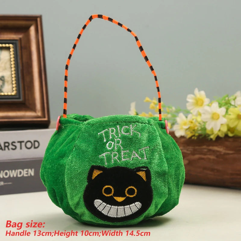 Halloween Portable Pumpkin Bag Trick Or Treat