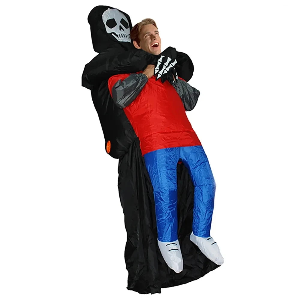 Grim Reaper Inflatable Costume for Adults (One Size)