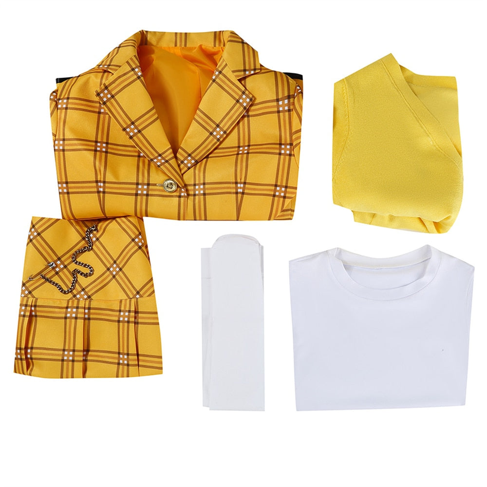 Clueless Cher Dion School Uniform Cosplay Costume