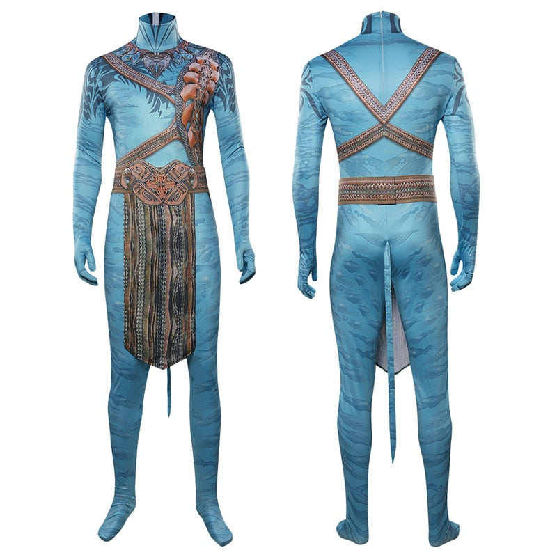 Avatar Jake Neytiri Cosplay Costume - Zentai Bodysuit