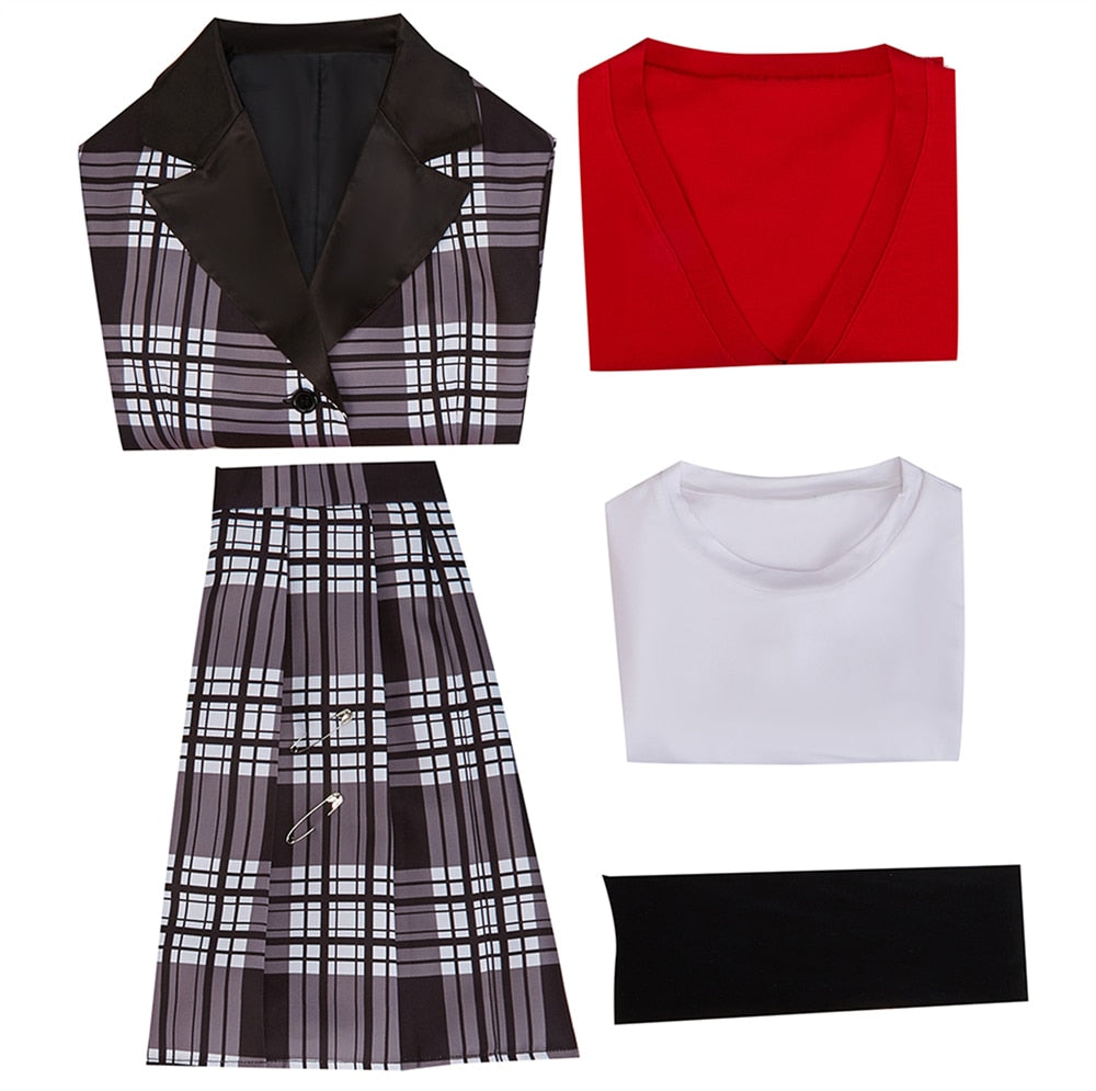 Clueless Cher Dion School Uniform Cosplay Costume