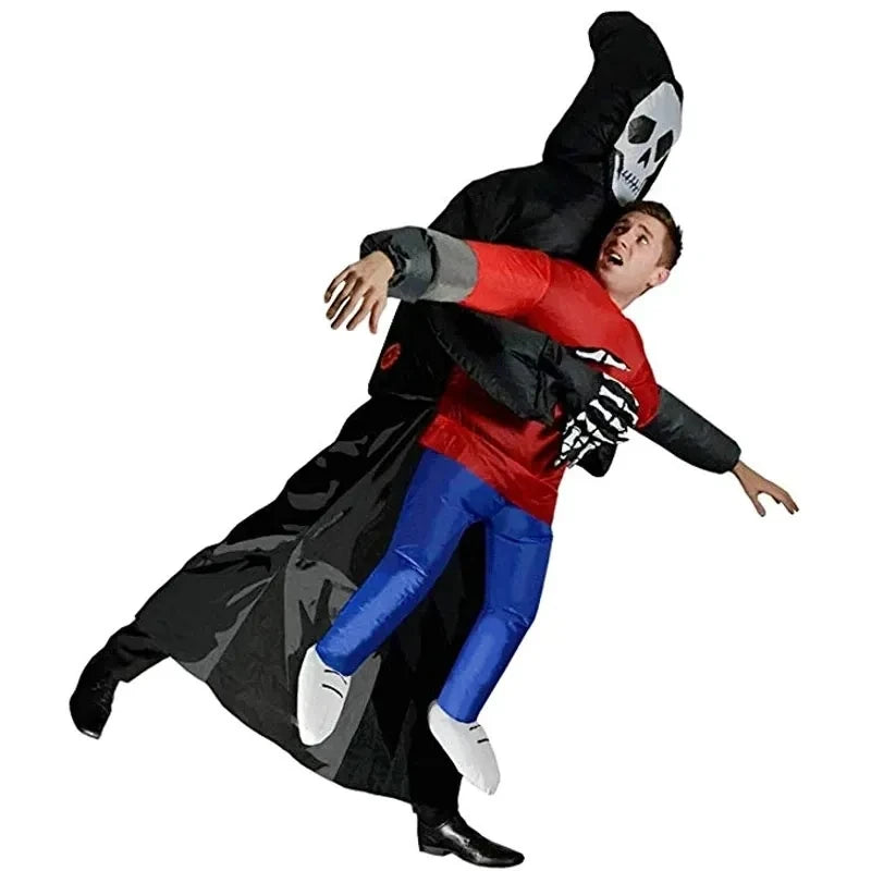 Grim Reaper Inflatable Costume for Adults (One Size)