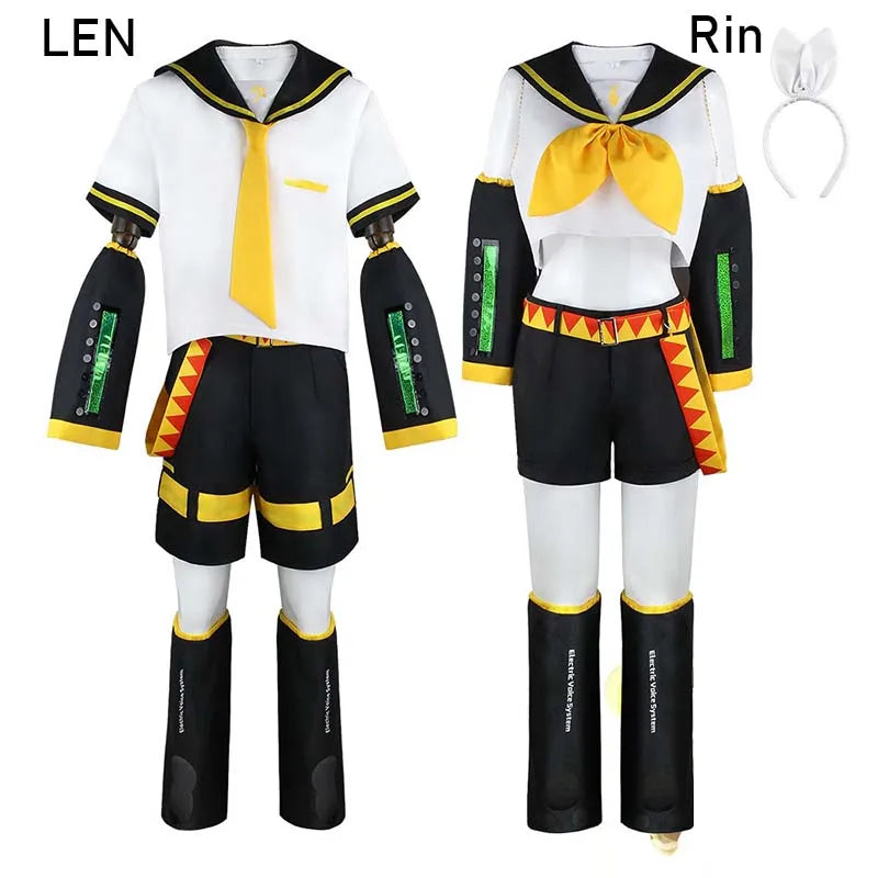 Anime Rin Len Cosplay Costume