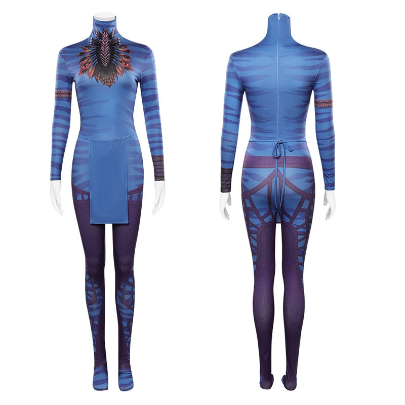 Avatar Jake Neytiri Cosplay Costume - Zentai Bodysuit