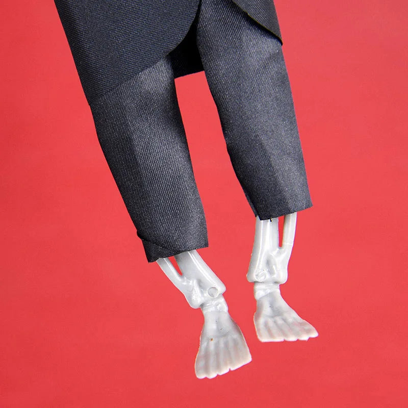 Bride And Groom Skeleton Hanging Ornaments