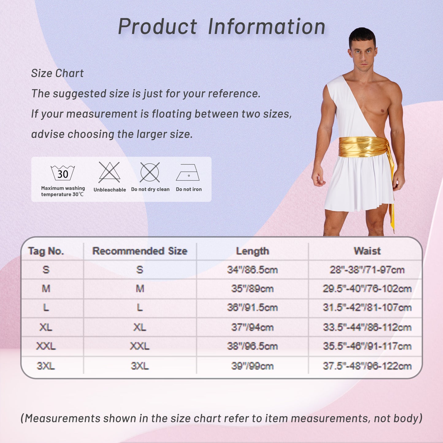 Ancient Greek God Halloween Party Costume