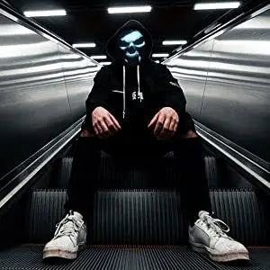 Face Transforming LED Mask with App - Controlled