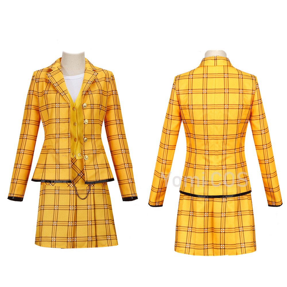 Clueless Cher Halloween Cosplay Costume Woman