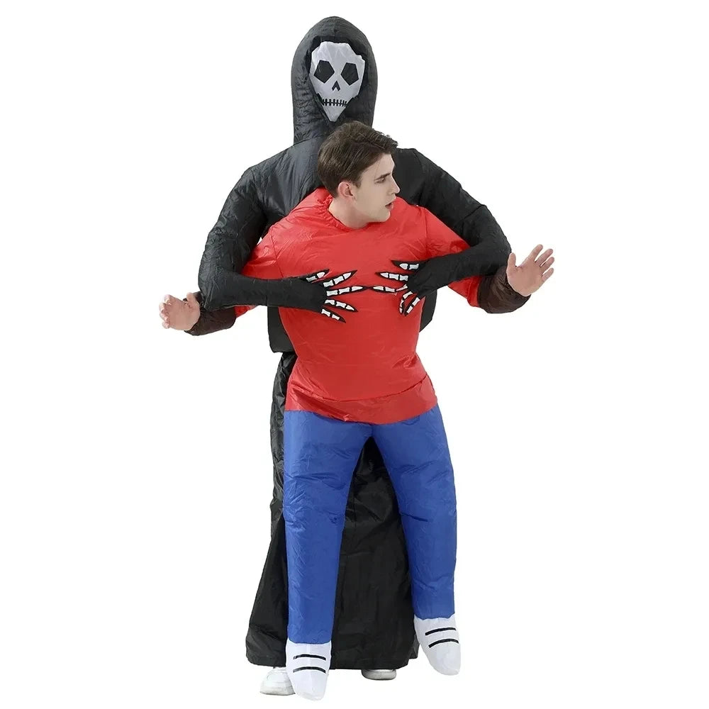 Grim Reaper Inflatable Costume for Adults (One Size)