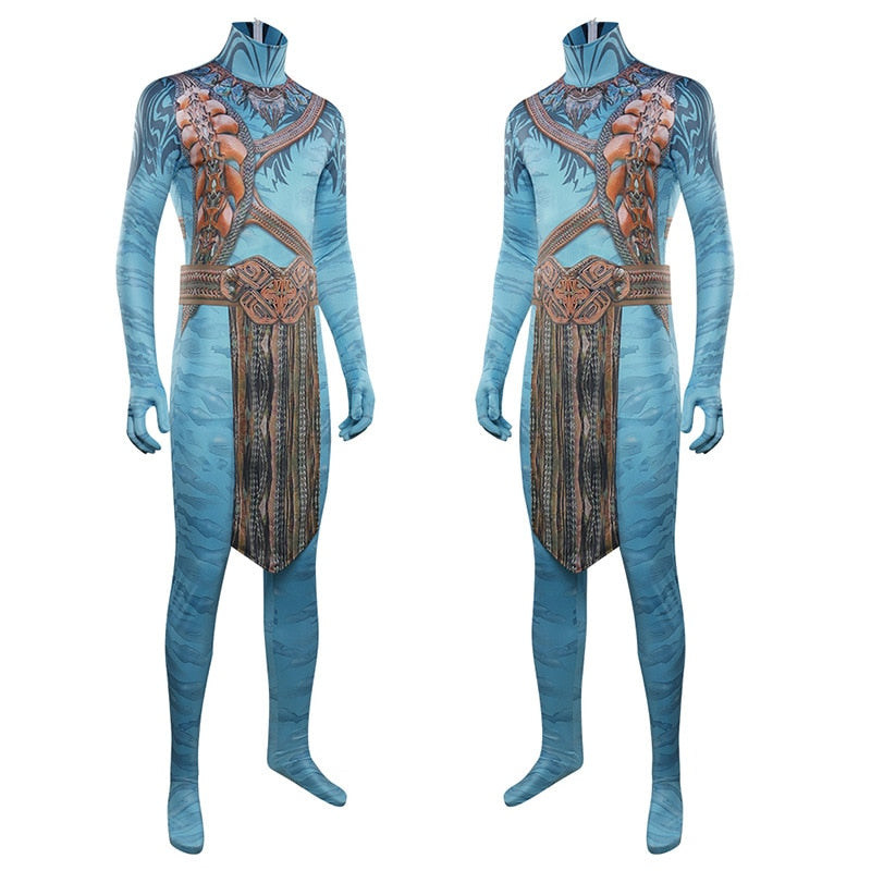 Avatar Jake Neytiri Cosplay Costume - Zentai Bodysuit
