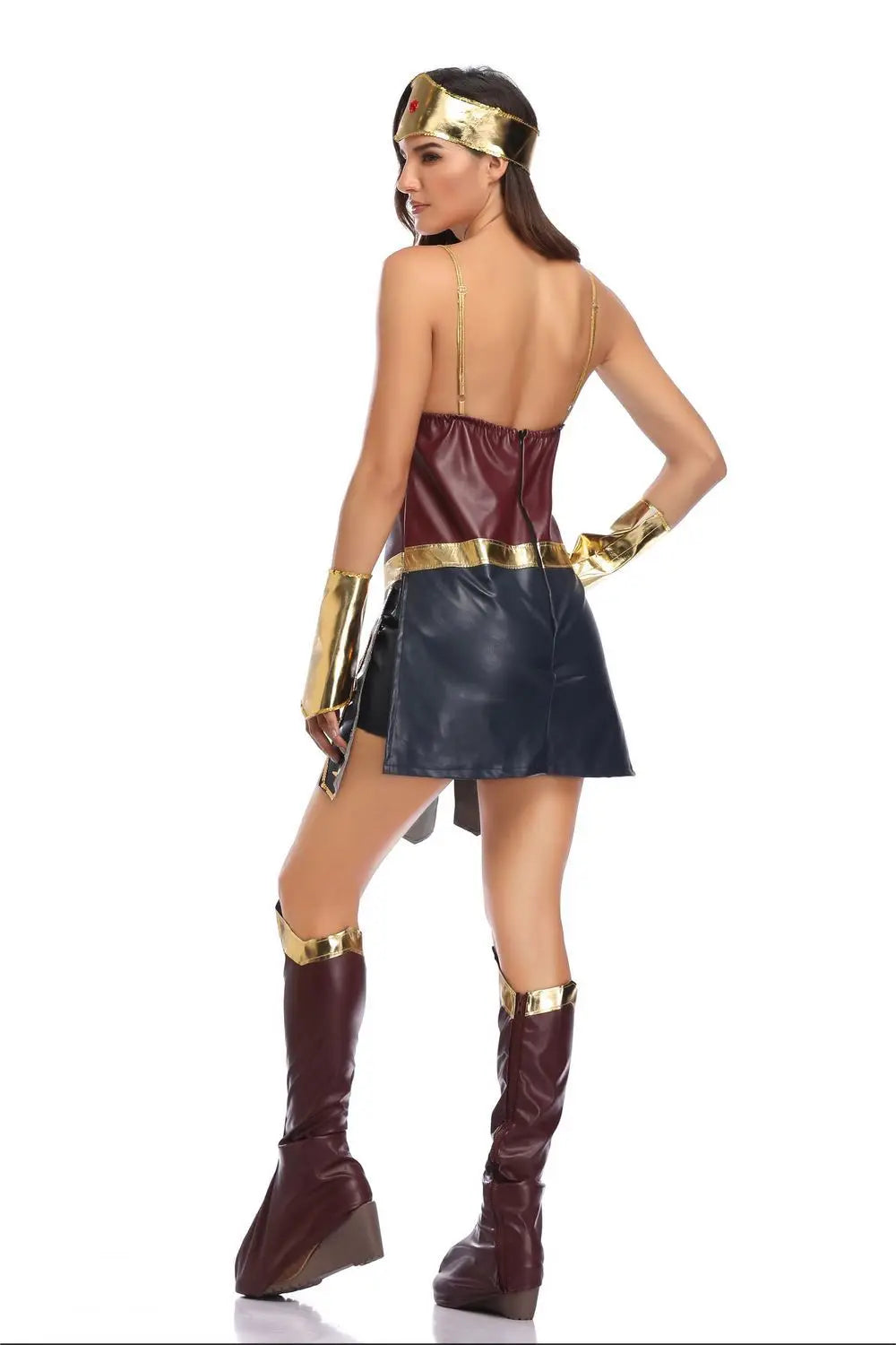 Women Halloween Party Movie Justice Wonder Fantasia Fancy Dress
