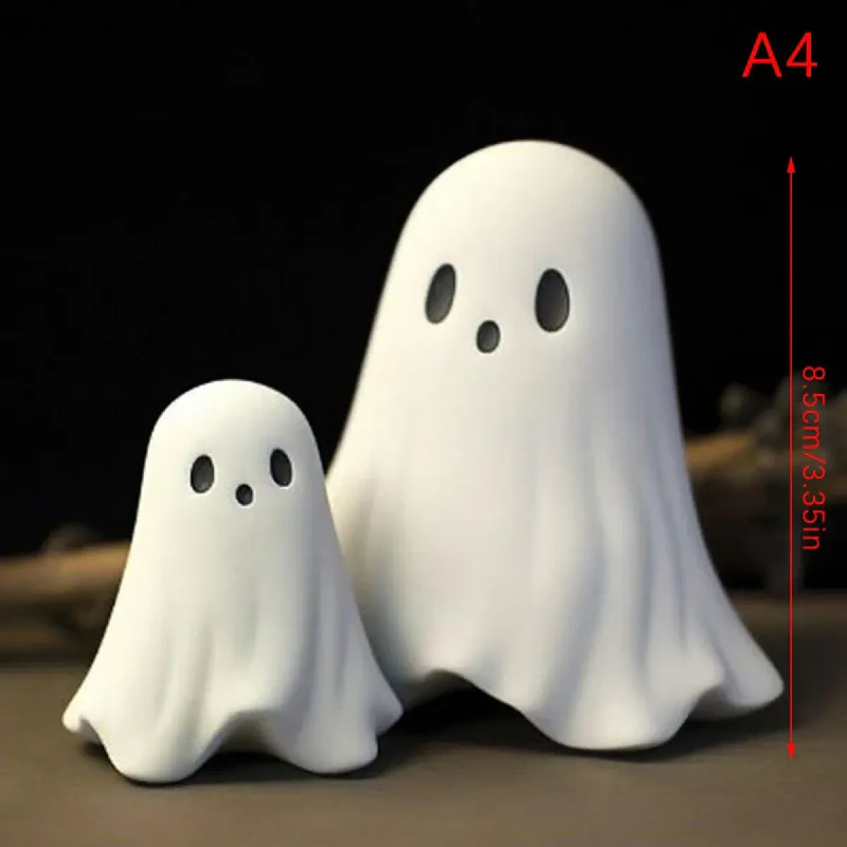 Ghost Halloween Figurine, Style Options