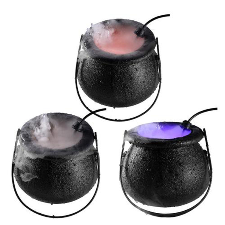 LED Cauldron Mist Maker for Halloween Displays