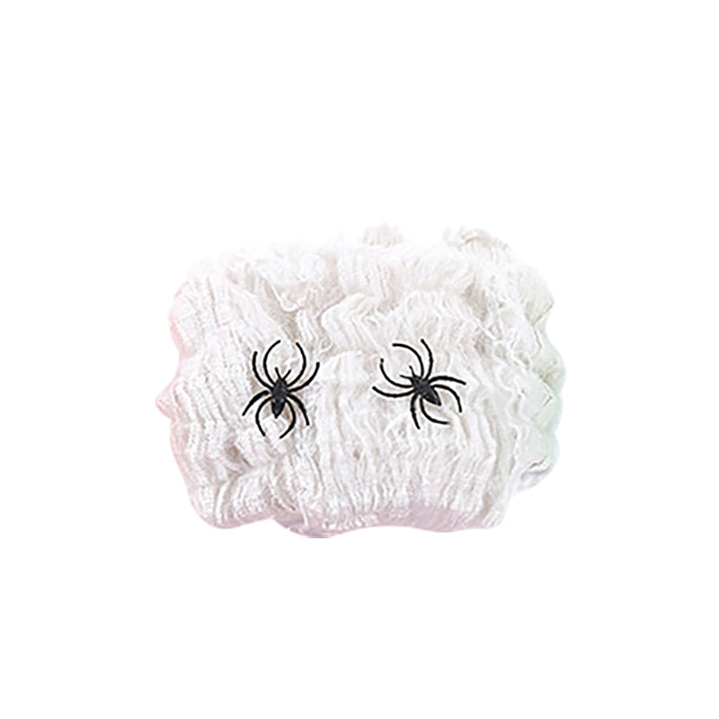 Halloween Decorations Artificial Spider Web