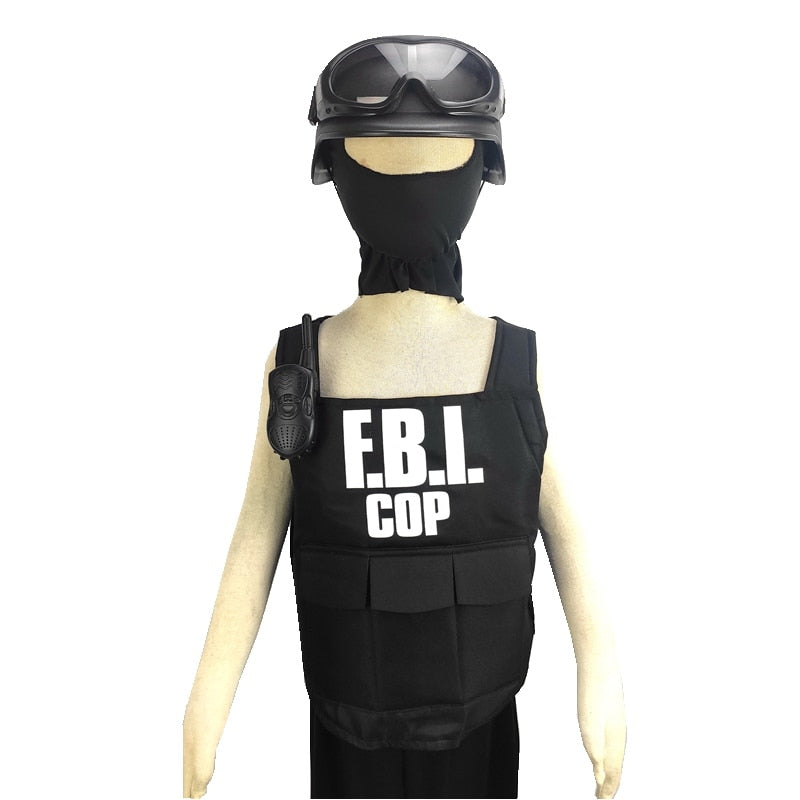 Stylish FBI Agent Uniform For Kids