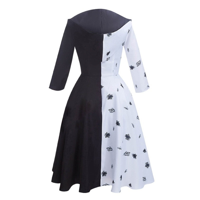Cruella De Vil Costume For Halloweeen