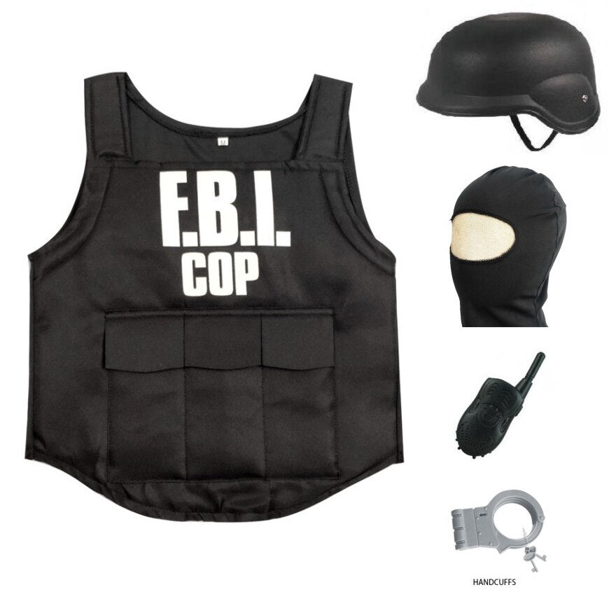Stylish FBI Agent Uniform For Kids