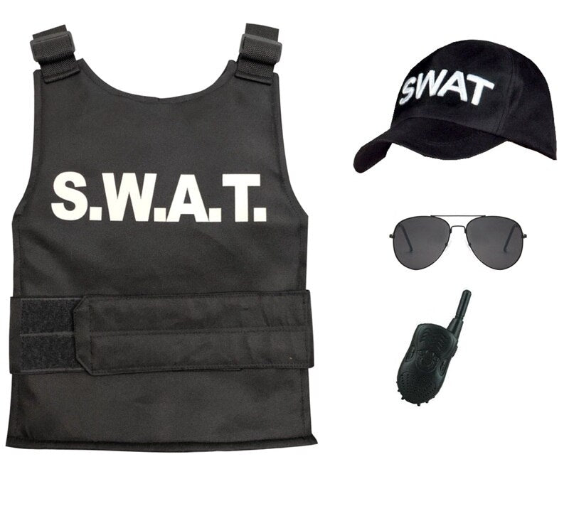 Kids S.W.A.T. Police Costume