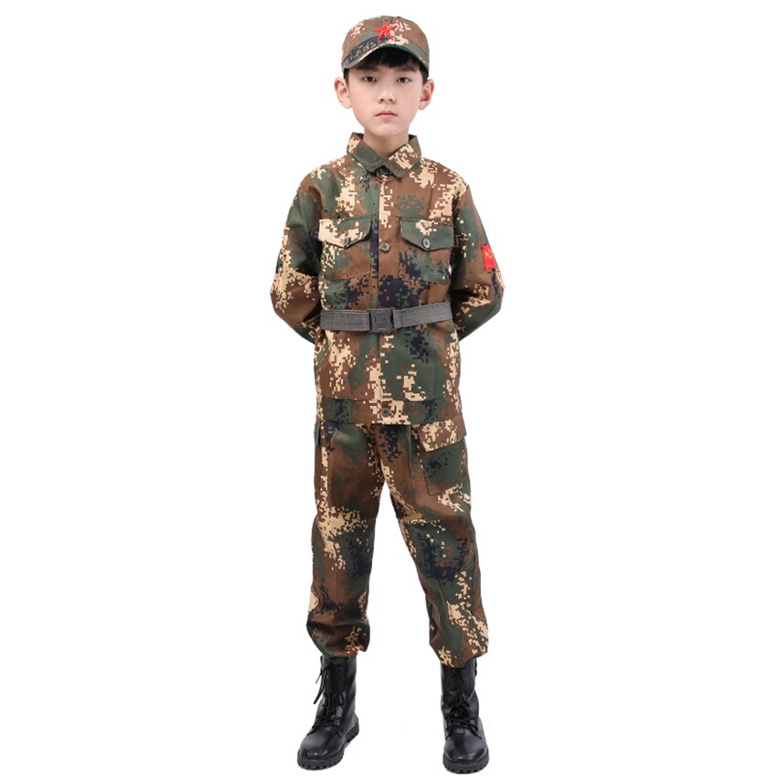Soldier Cosplay Army Costume for Kids