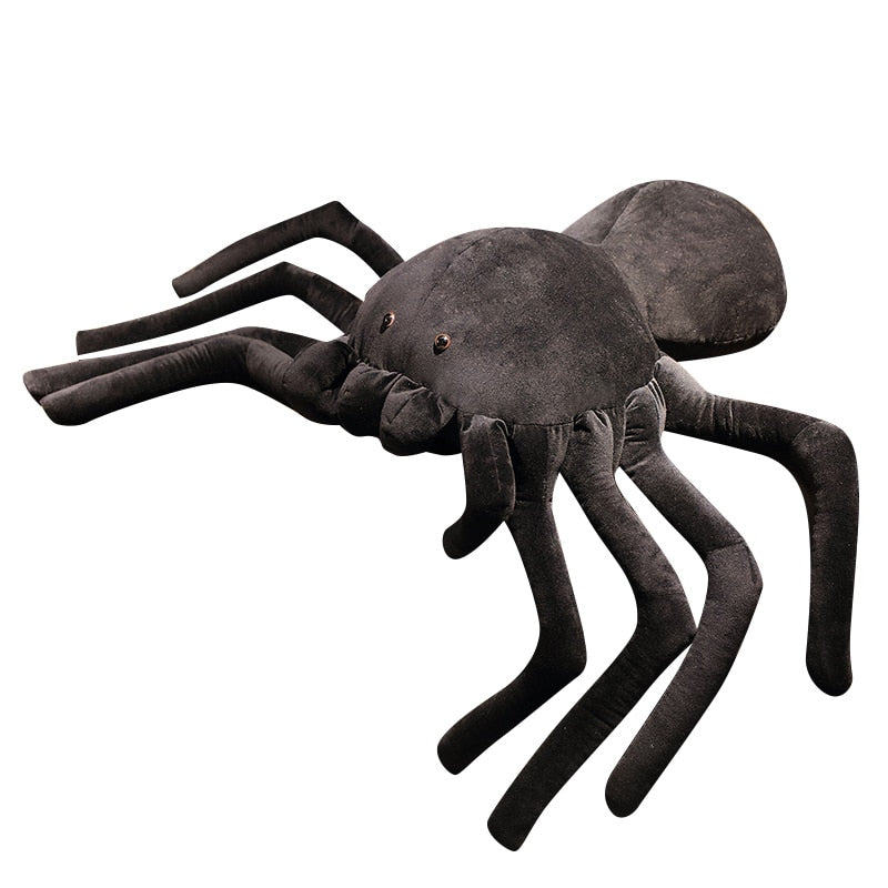 Black Spider Scary Toy For Halloween