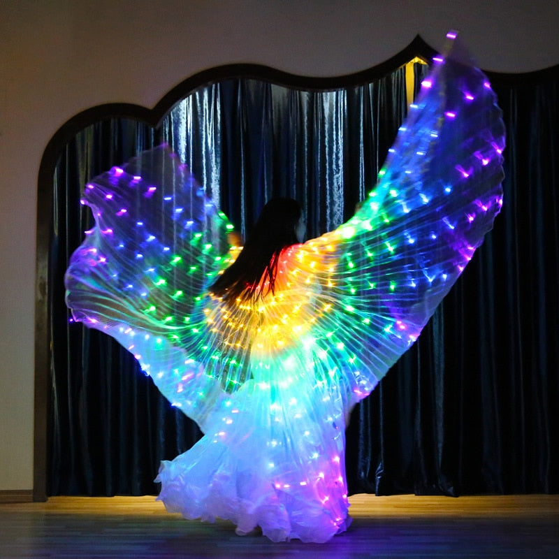 Ruoru Rainbow Color Party Show Dancewear