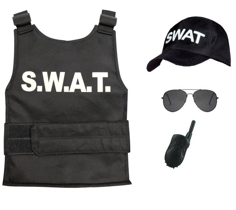 Kids S.W.A.T. Police Costume